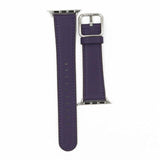 Apple Purple / 38mm / 40mm Apple Watch Series 5 4 3 2 Band, Classic Buckle Band for iWatch Calf Leather With Square Buckle Modern Design 38mm, 40mm, 42mm, 44mm