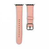 Apple Soft pink / 38mm / 40mm Apple Watch Series 5 4 3 2 Band, Classic Buckle Band for iWatch Calf Leather With Square Buckle Modern Design 38mm, 40mm, 42mm, 44mm