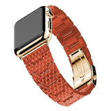 Apple Strap For Apple Watch band 4/3 42mm 38mm iwatch band apple watch 4 44mm 40mm faux resin ceramic Link bracelet belt watch Accessories - USA Fast Shipping