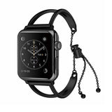 apple watch bands Black / 38mm / 40mm Apple Watch Series 5 4 3 2 Band, Apple Watch Minimalist Band Cuff, Luxury Bracelet Fits 38mm 40mm 42mm 44mm - US fast shipping