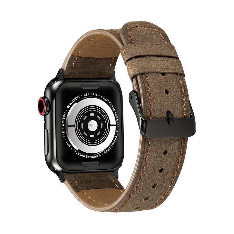 Home Genuine Leather strap for apple watch 5 4 band 44mm 40mm apple watch 3 42mm 38mm iwatch series 5/4/3/2/1 bracelet Accessories