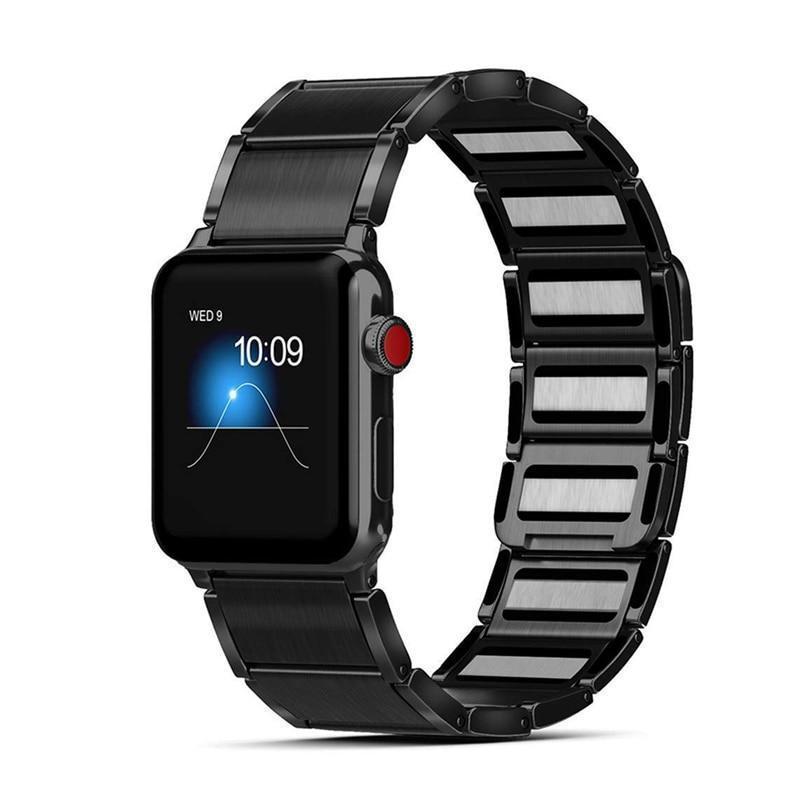 Home Magnetic strap for apple watch band 44mm 40mm 42mm 38mm iwatch series 5/4/3/2/1 Women Men Stainless Steel Adjustable bracelet on AliExpress