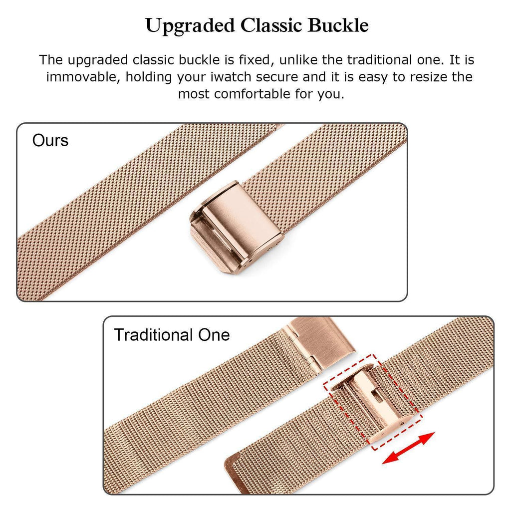 Home Milanese strap For Apple Watch 5 band 40mm iWatch band 38mm Silm Stainless steel metal bracelet Apple watch 4 3 2 1 40 38 mm