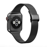 Home Milanese strap For Apple Watch 5 band 40mm iWatch band 38mm Silm Stainless steel metal bracelet Apple watch 4 3 2 1 40 38 mm