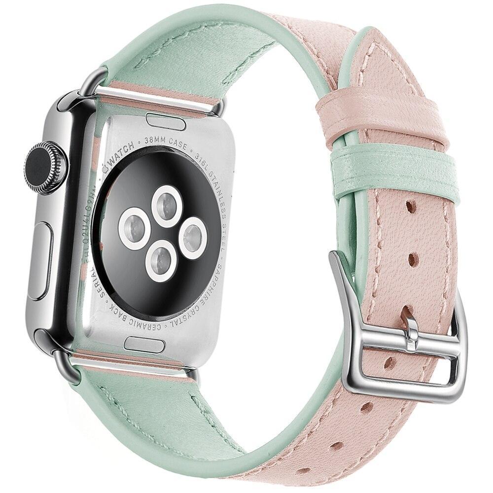 Dream Colors Genuine Leather Apple Watch Band