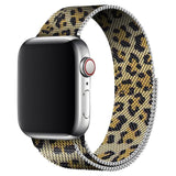 Leopard Milanese Apple Watch Band