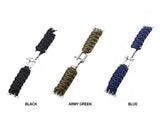 Watchbands Apple Watch Paracord nylon band, Handmade men army sport strap 5 4 3  44mm 40mm 42mm 38mm, millitary Survival Rope Metal Bolt Clasp - US ship