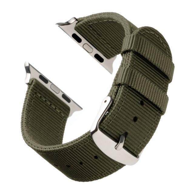 Watchbands Army Green White / 44mm Eastar Lightweight Breathable waterproof Nylon strap for apple watch 5 band 42mm 38mm for iWatch serise 4 3 2 1 watchband