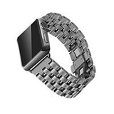 Watchbands Black / 38mm/40mm Apple Watch Band Strap Stainless Steel Watchband, Rolex style Link Silver Rose Gold Black Metal Bracele iwatcht 42mm 38mm 44mm 40mm Series  5 4 3