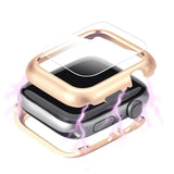 Watchbands case+Strap For Apple Watch band 42mm 38mm apple watch 4 3 5 iwatch band correa Stainless Steel pulseira Butterfly watchband