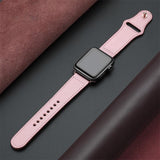 Watchbands Genuine leather loop strap for apple watch band 42mm 44mm apple watch 4 5 38mm 40mm iwatch 3/2/1 correa replacement bracelet