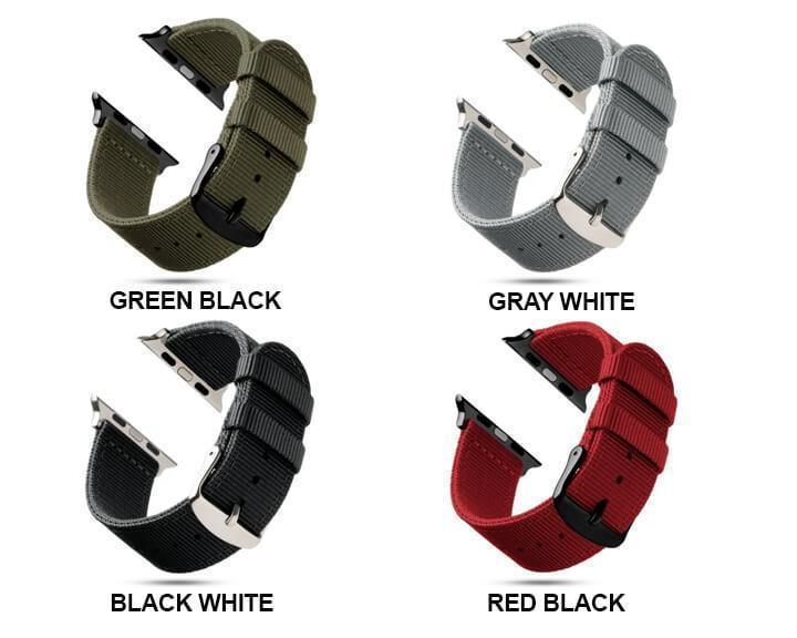Watchbands Lightweight Breathable waterproof Nylon strap for apple watch 5 band 42mm 38mm for iWatch series 5 4 3 2 1 watchband
