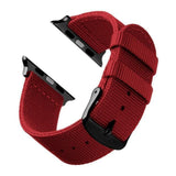 Watchbands Red Black / 44mm Eastar Lightweight Breathable waterproof Nylon strap for apple watch 5 band 42mm 38mm for iWatch serise 4 3 2 1 watchband