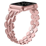 Watchbands Rose Gold / 38mm 40mm Luxury Metal Stainless Steel Band for Apple Watch Bands 38mm 42mm 40mm 44mm Fashion Women Men Strap for iwatch series 5/4/3/2/1
