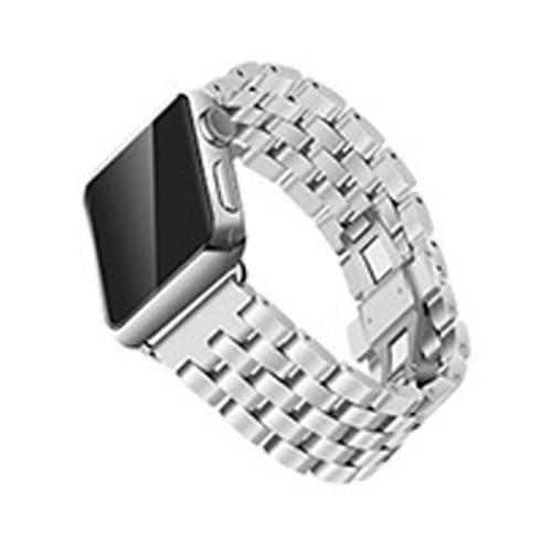 Watchbands Silver / 38mm/40mm Apple Watch Band Strap Stainless Steel Watchband, Rolex style Link Silver Rose Gold Black Metal Bracele iwatcht 42mm 38mm 44mm 40mm Series  5 4 3
