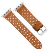 Watches Brown / 38mm/40mm Breathable Apple Watch Bands 44mm/ 40mm/ 42mm/ 38mm Series 1 2 3 4 iWatch genuine cow leather watchbands watch accessory bracelet