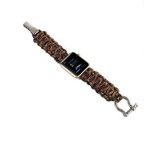 Watches Camouflage2 / 38mm/40mm Umbrella rope watch strap band for apple watch Series 1 2 3 4 iwatch 44mm/ 40mm/ 42mm/ 38mm bracelet for old customers, USA Fast Shipping