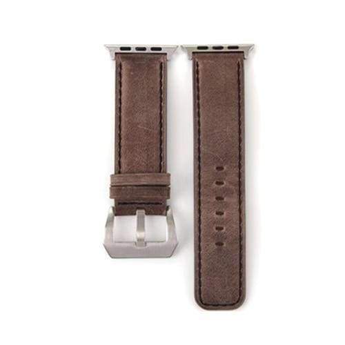 Watches Dark Brown / 38mm/40mm Genuine Leather  Apple watch band,  iwatch Series 1 2 3 4 44mm/ 40mm/ 42mm/ 38mm , USA Fast Shipping