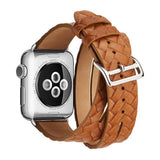 Watches Leather Loop For Apple watch band 44mm/ 40mm/ 42mm/ 38mm iWatch strap Series 1 2 3 4 wrist bands Bracelet belt Double Tour watchband, USA Fast Shipping