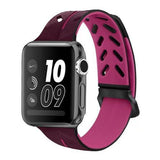 Watches Purple / 42mm/44mm New Silicone Apple watch band strap 44mm/ 40mm/ 42mm/ 38mm, iWatch Series 1 2 3 4, USA Fast Shipping
